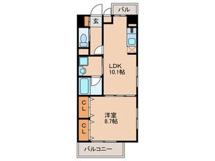 ＦＬＯＲＥＳＴＡ名駅の物件間取画像